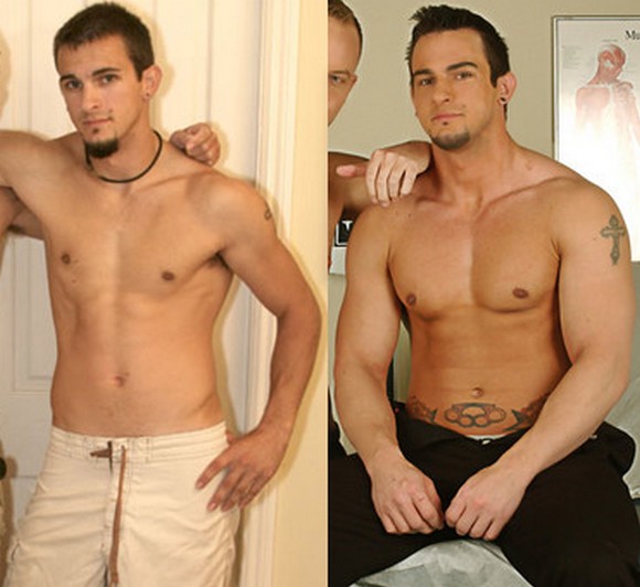 Phenix Saint Before and After Phenix Saint Phenix Saint Twink to Muscle Dude