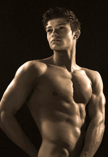 Eugan Bauder - Athletic Model Pose Eugan Bauder Athletic Model Pose Kazakhstan Model Eugen Bauder