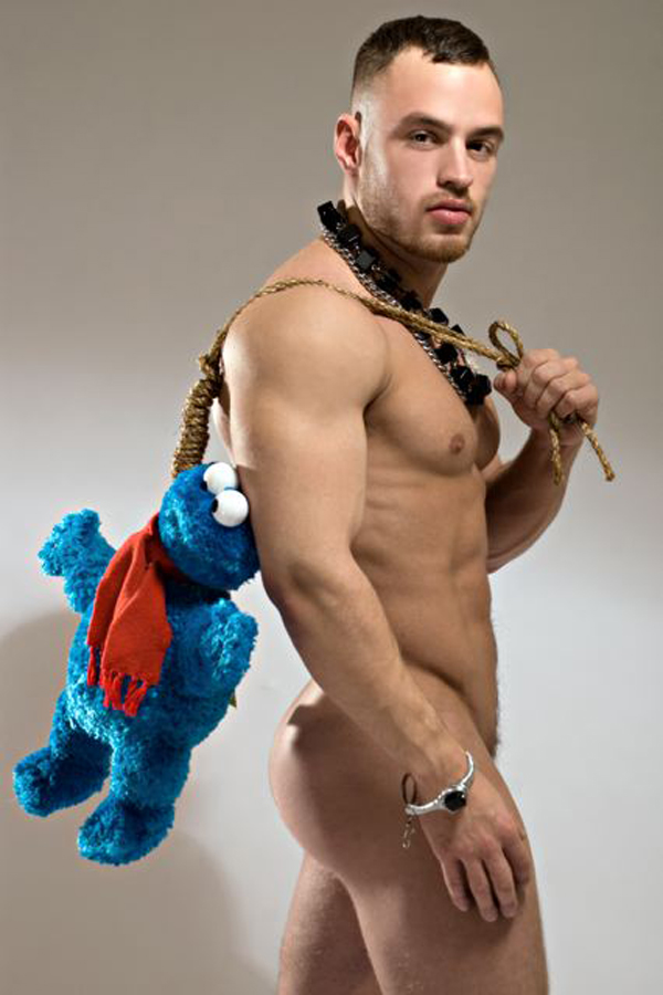 Chase Hostler - Cute Muscle Hunk Chase Hostler Awesome Muscle and a Little Fur Too