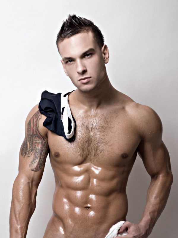 Chuck Strogish - Inked and Hairy Chuck Strogish Inked and Hairy 600x800 I Love a Slightly Mean Look Chuck Ryan Strogish