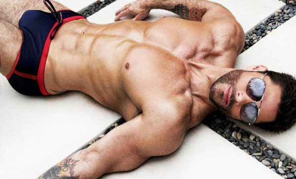 Jack Mackenroth - Sporty Muscle and Bulge Jack Mackenroth Sporty Muscle and Bulge 600x362 Gay Model and Designer Jack Mackenroth