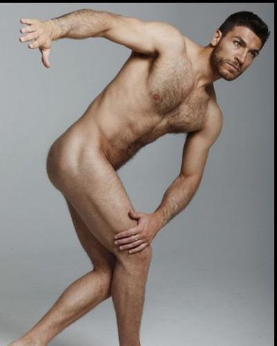 Hairy Male Model Valerio Pino Naked (10) Valerio Pino 1 Hairy Muscle Valerio Pino