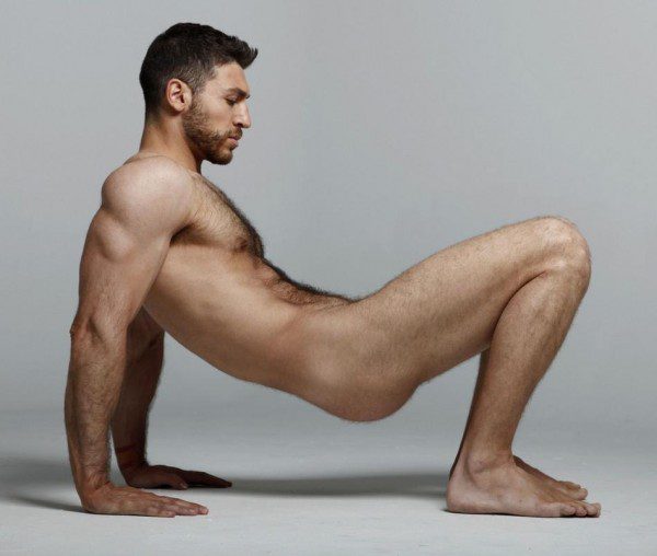 Hairy Male Model Valerio Pino Naked (7) Valerio Pino 4 600x508 Hairy Muscle Valerio Pino