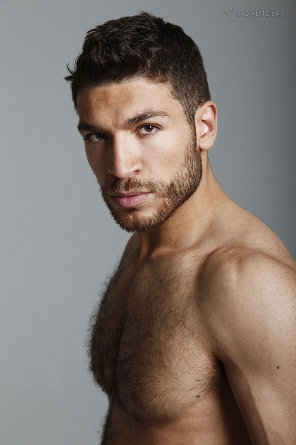 Hairy Male Model Valerio Pino Naked (4) Valerio Pino 7 Hairy Muscle Valerio Pino