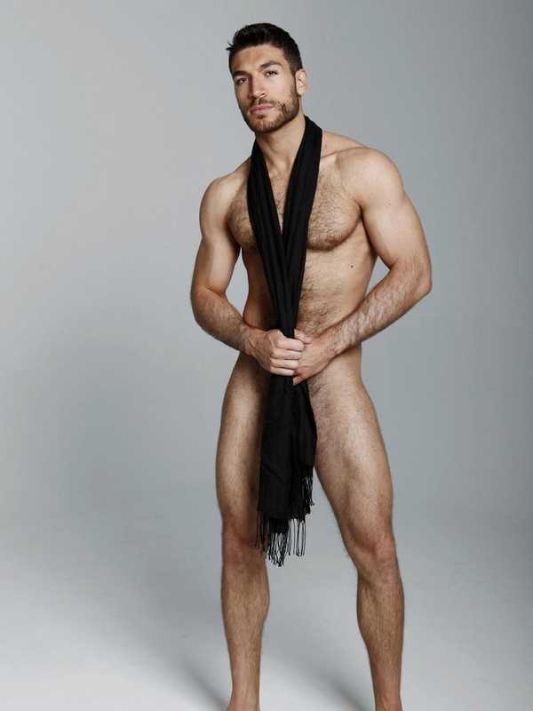 Hairy Male Model Valerio Pino Naked (1) Valerio Pino 8 Hairy Muscle Valerio Pino